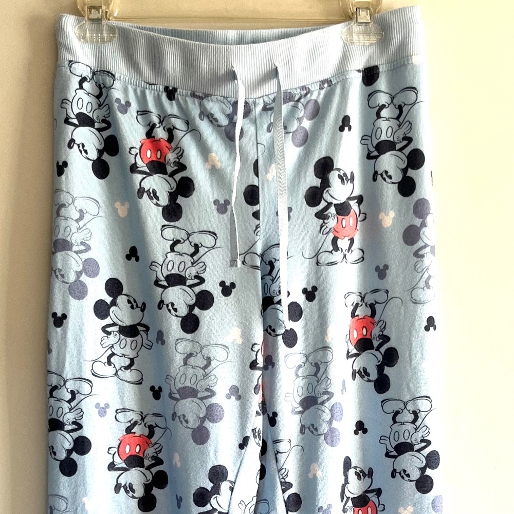 Disney Mickey Mouse Lounge Pants Pajama Pants Size Small